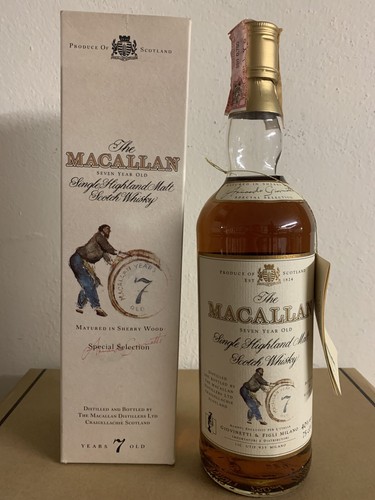 Whisky macallan 7yo - whisky,