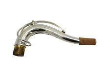 Collo elettrico placcato argento tipo SBA MKVI ottone giallo sassofono tenore collo 