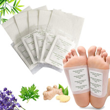100 Pezzi Cerotti Detox Piedi, Principi Attivi Naturali Detox per Piedi, Contien