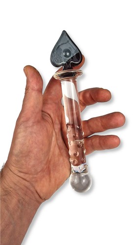Dildo vetro poker glass - di,
