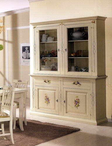 Credenza cristalliera country - cristalliera,