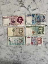 Vendo lotto di cartamoneta