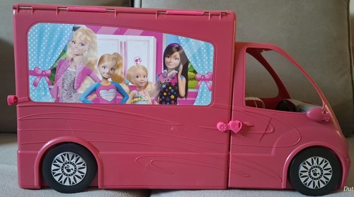 Barbie pop camper rosa - barbie,