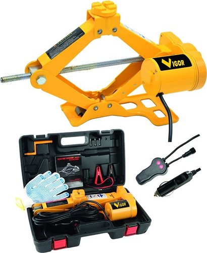 Cric elettrico per - auto, vigor