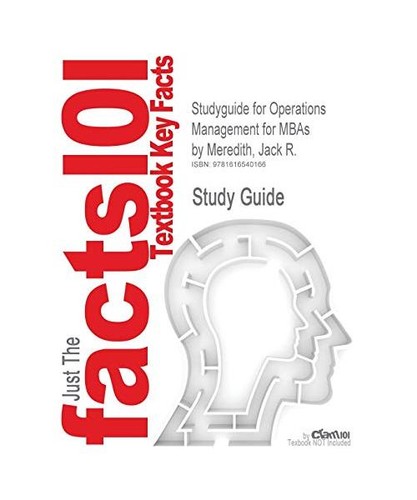 Studyguide for operations - studyguide,