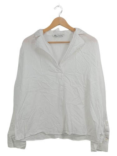 Zara camicetta donna bianca - zara,