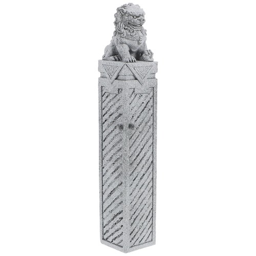 Statua leone cinese pietra - leone,