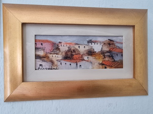 Dipinto olio originale - , luciano