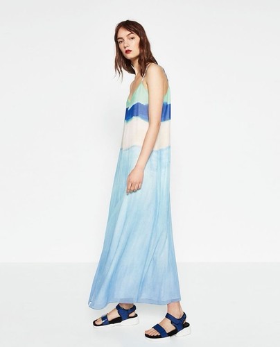 Maxi abito slip zara - maxi,