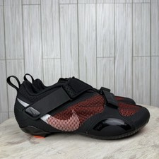 Scarpe da ciclismo Nike da donna taglia 8 SuperRep nere Hyper Crimson ciclismo indoor NUOVE