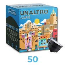 Capsule DOLCE GUSTO compatibili miscela PROCIDA - UNALTRO Caffè da 50