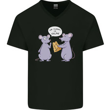 Maglietta In Cotone V-Neck