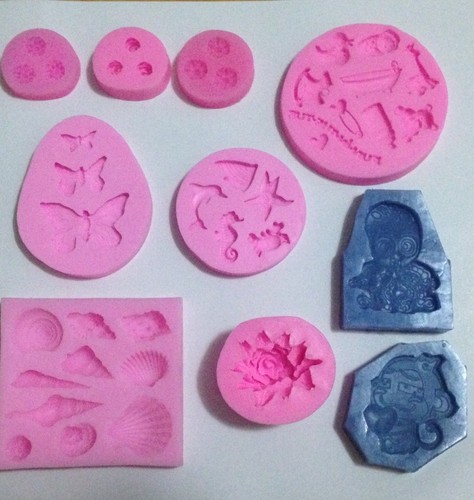 Lotto stampini silicone - stampini,