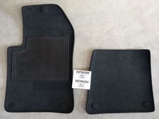 Tappetini anteriori neri FERRARI 599 & 612 - movable carpet - ET n. 68237490