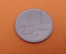 Mp1 Moneta Spagna 25 Pesetas