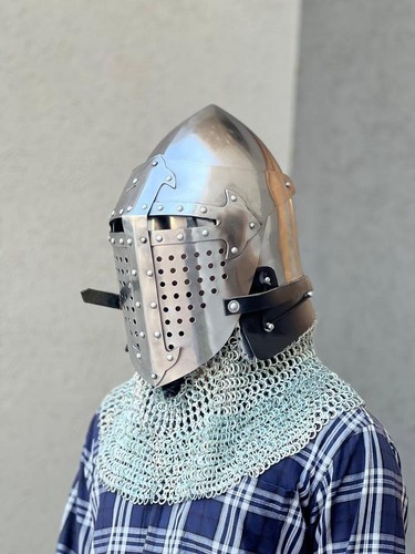 Elmetto cavaliere medievale - cavaliere,