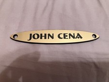 Targa WWE World Heavyweight Spinner Championship titolo John Cena Belt Lexan