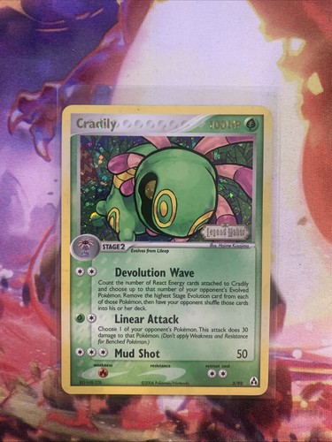 Cradily reverse holo - cradily, 3/92