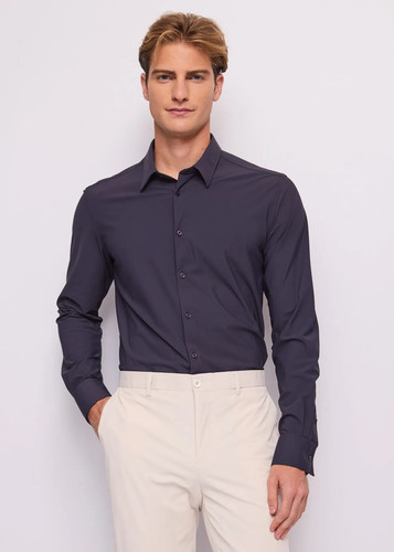 Gaudi camicia blu - blu, nylon