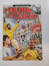 Album figurine "i 100 Re del Calcio "completo Edigamma 