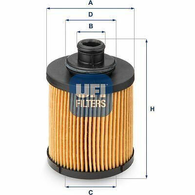 Ufi filters filtro - ufi, olio