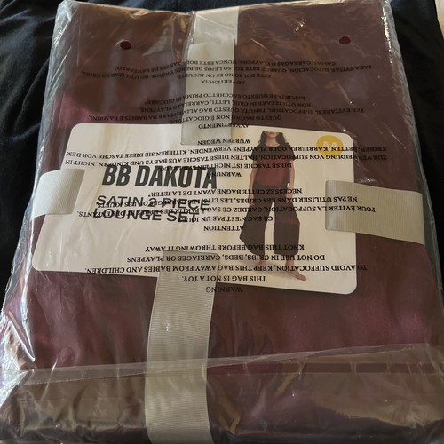 Dakota burgundy set - bb, da