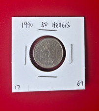 Moneta Da 50 Hellers Della