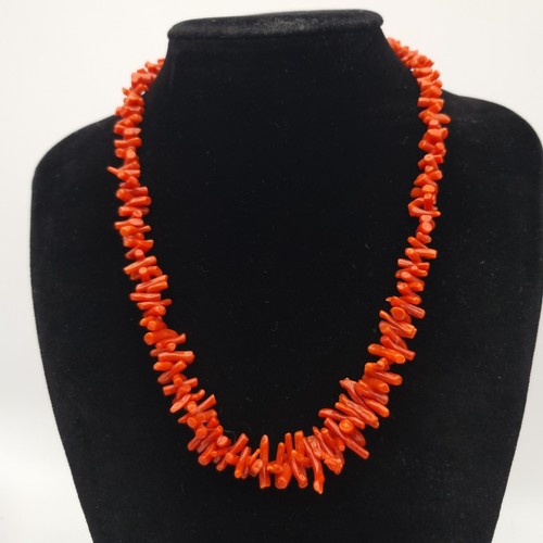 Collana corallo ramo - , rosso