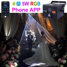 App Telefono 5W RGBW iLDA DMX