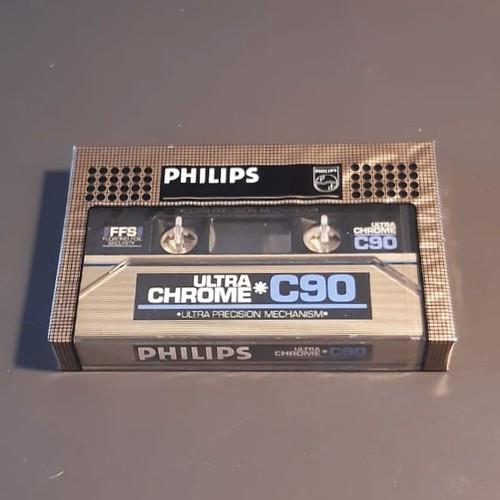 Audio cassette philips ultra - cassette,