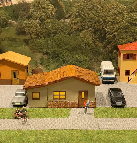 Casa per diorama - h0,
