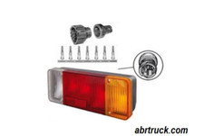 Fanale stop posteriore con - stop,