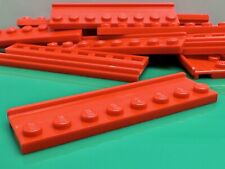 LEGO Placca Con Binario Porta, Rosso, 2 x 8, n.: 30586 Da Ninjago Fire Temple 2507