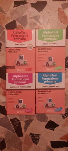 Alpha test formazione primaria - test,
