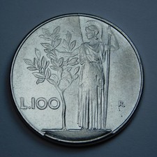 Repubblica italiana 100 - italiana,