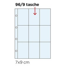 5 FOGLI A 9 TASCHE X ALBUM