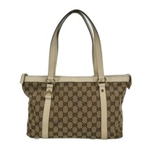 GUCCI BORSA TOTE GG IN TELA BEIGE 141470 213317 YQ00861