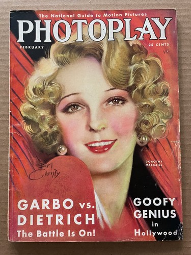 Vintage photoplay magazine - photoplay,