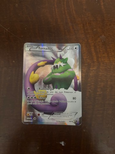 Carta pokémon tornadus - pokémon, 98/98