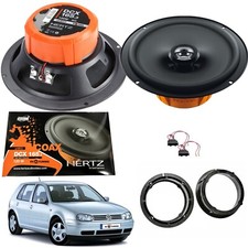Kit 2 Casse Altoparlanti HERTZ DCX 165.3 VW GOLF 4 IV Posteriori 16,5cm 165mm