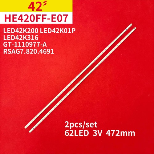 2pz strisce led - 2pz, tv