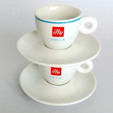 2 Tazzina Illy deca cup VINTAGE illy collection bar slight signs of age