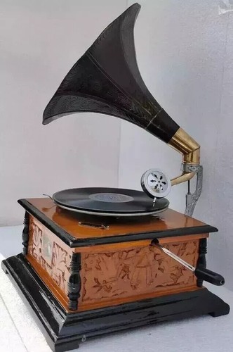 Grammofono vintage fonografo - grammofono,