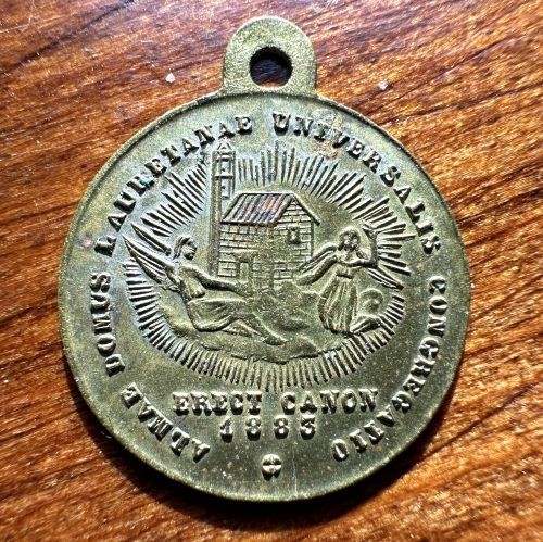 Rara medaglia pendente bronzo - rara, medaglia/pendente