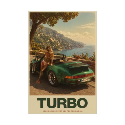Poster porsche 911 turbo - poster,