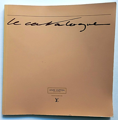 Catalogue louis vitton 1987 - le,