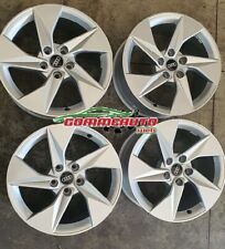4 CERCHI IN LEGA 17 ORIG.AUDI SILVER 8X17 5x112 ET46 AUDI A3 Q3 Q2