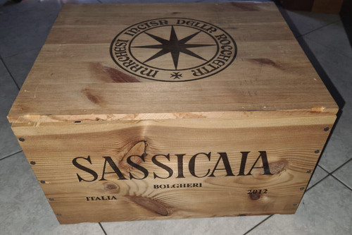Sassicaia cassa legno vuota - cassa, di