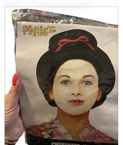 Parrucca geisha spirito - geisha,