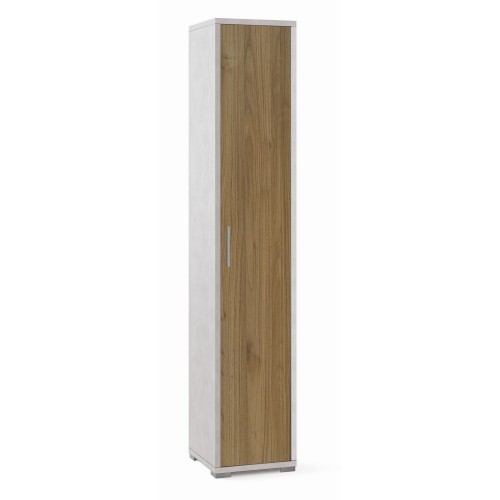 Armadio mobile bianco noce - bianco,